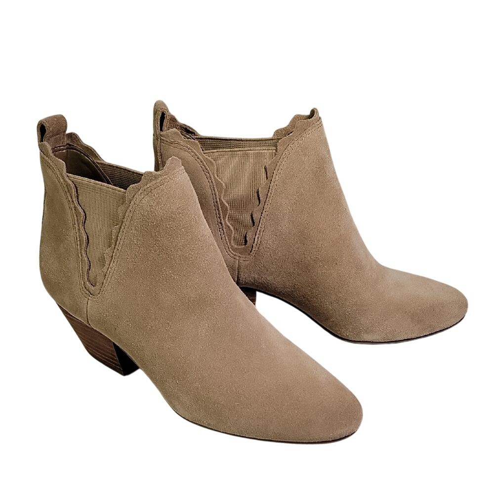 Sole Society Candrah Leather Ankle Boots Womens Size 6 New